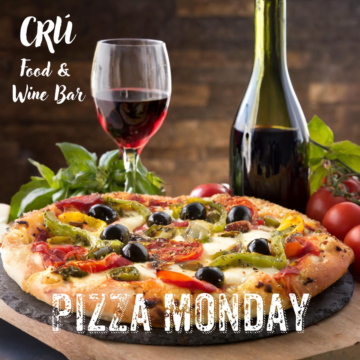 What's the best kind of pizza? FREE PIZZA!
On Mondays when you purchase a bottle of wine at @crufenton ... they give you pizza for free. Any pizza, any wine, no cap.  

➡️ Follow @reffodeals for more foodie tips in the Triangle!

#triangle #carync #trianglefoodies #restaurants