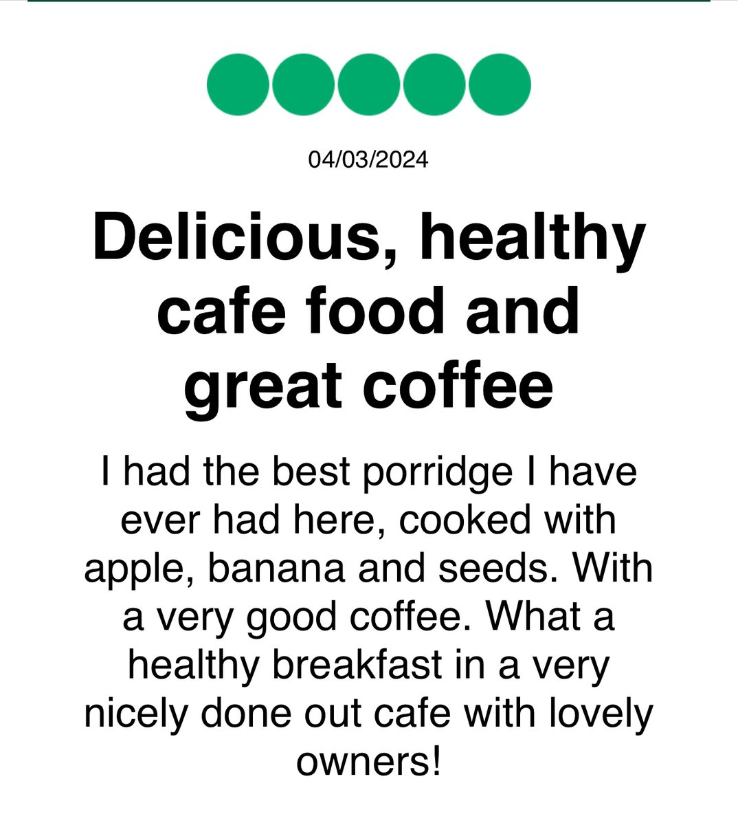 Lovely new review from a happy customer. Thank you! ❤️ 

tripadvisor.co.uk/ShowUserReview… #5bubblereview