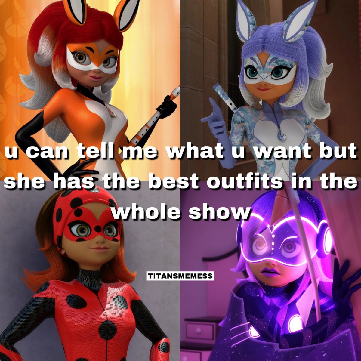 NO BUT FR? I MEAN LOOK AT HER #mlbtwt #mlb #miraclous #miraculousladybug #alyacesaire #trixx #renarouge #renafurtive #scarabella #ubiquity #fy #fyp #fypage #foryou #foryoupage