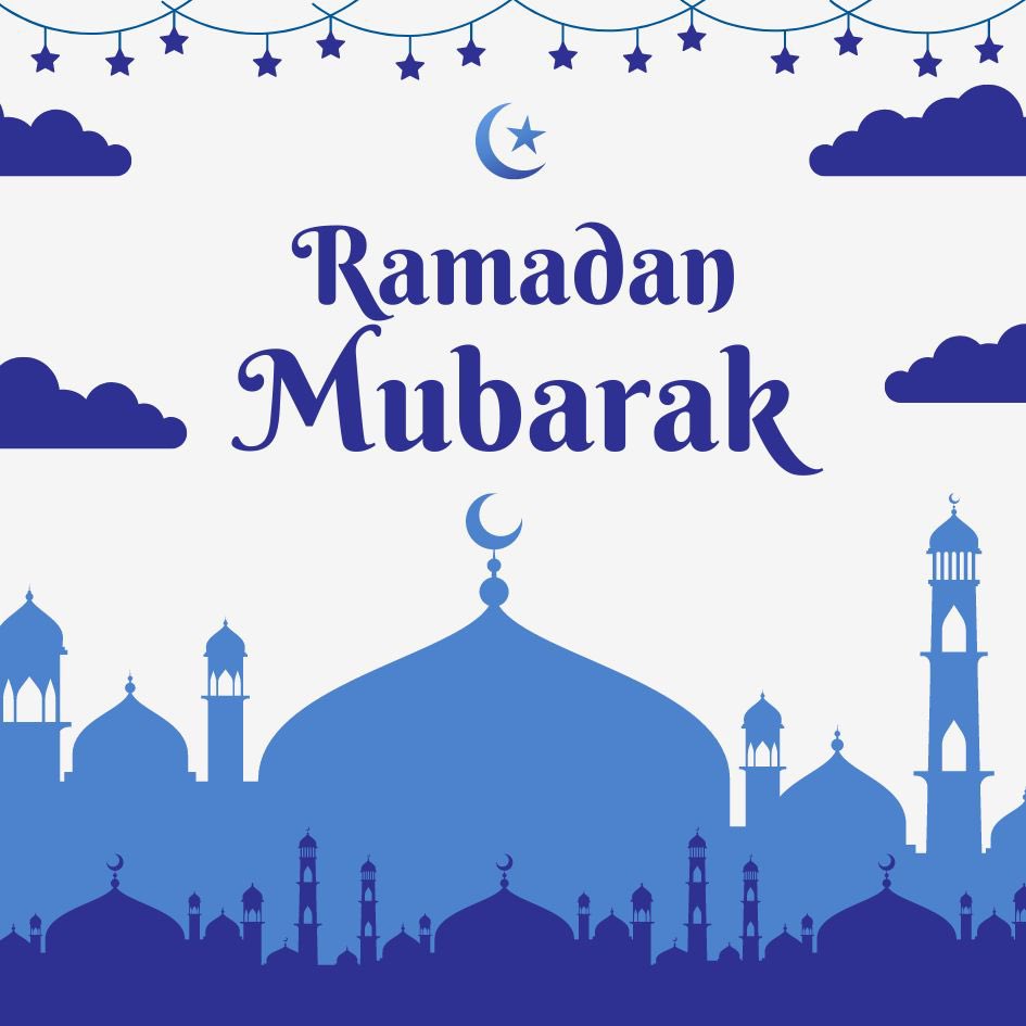 Zu Beginn des Monats Ramadan wünschen wir allen Musliminnen und Muslimen eine gesegnete und friedliche Fastenzeit 💙