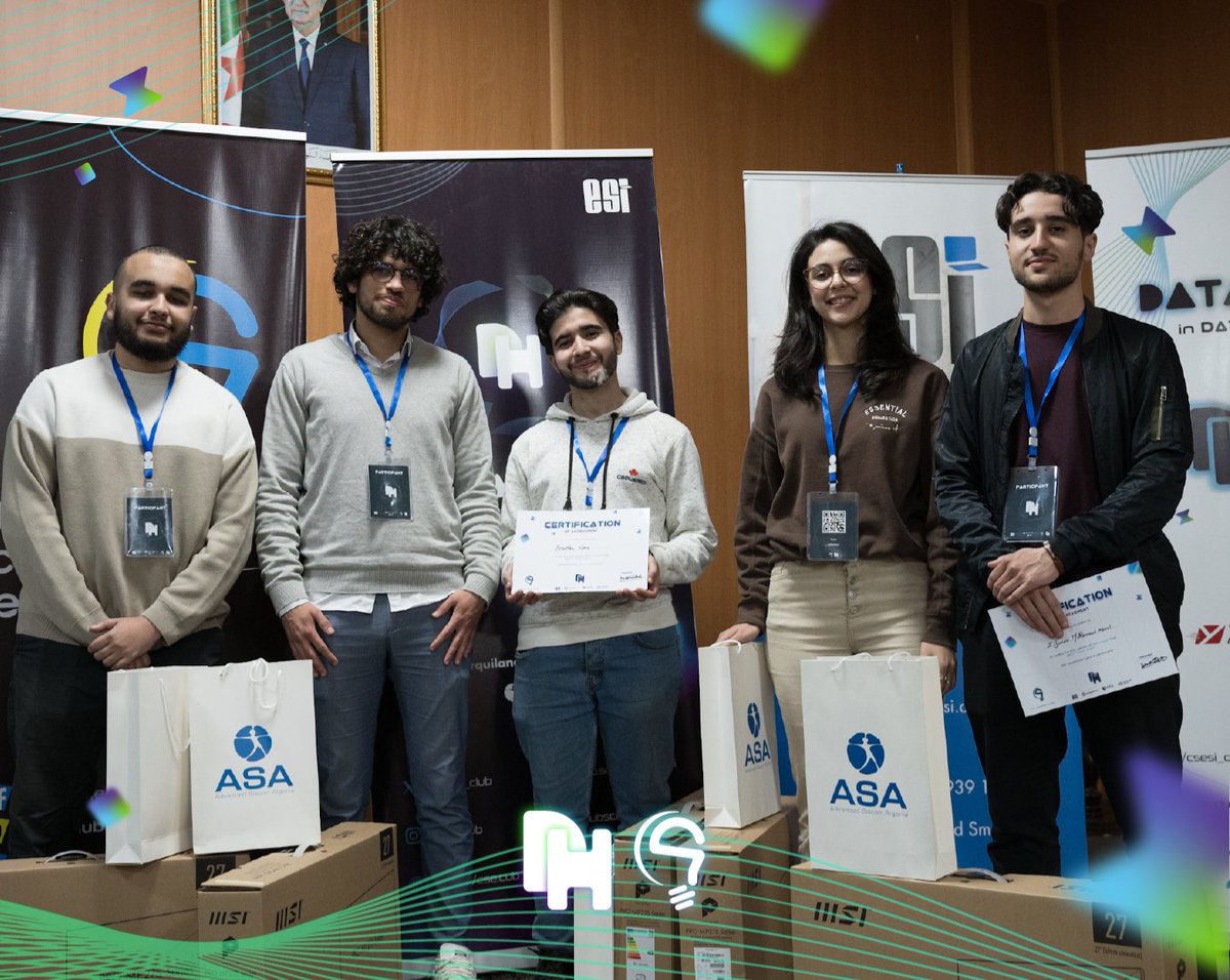 CSESI_Club's tweet image. Congratulations to the winning teams of DataHack 👏🏻 for the work they submitted but also the efforts they poured these past few days.
We must thank all of our participants for their continuous efforts throughout this first edition of DataHack. 🔥
#cse #cse16 #DataHack #winners