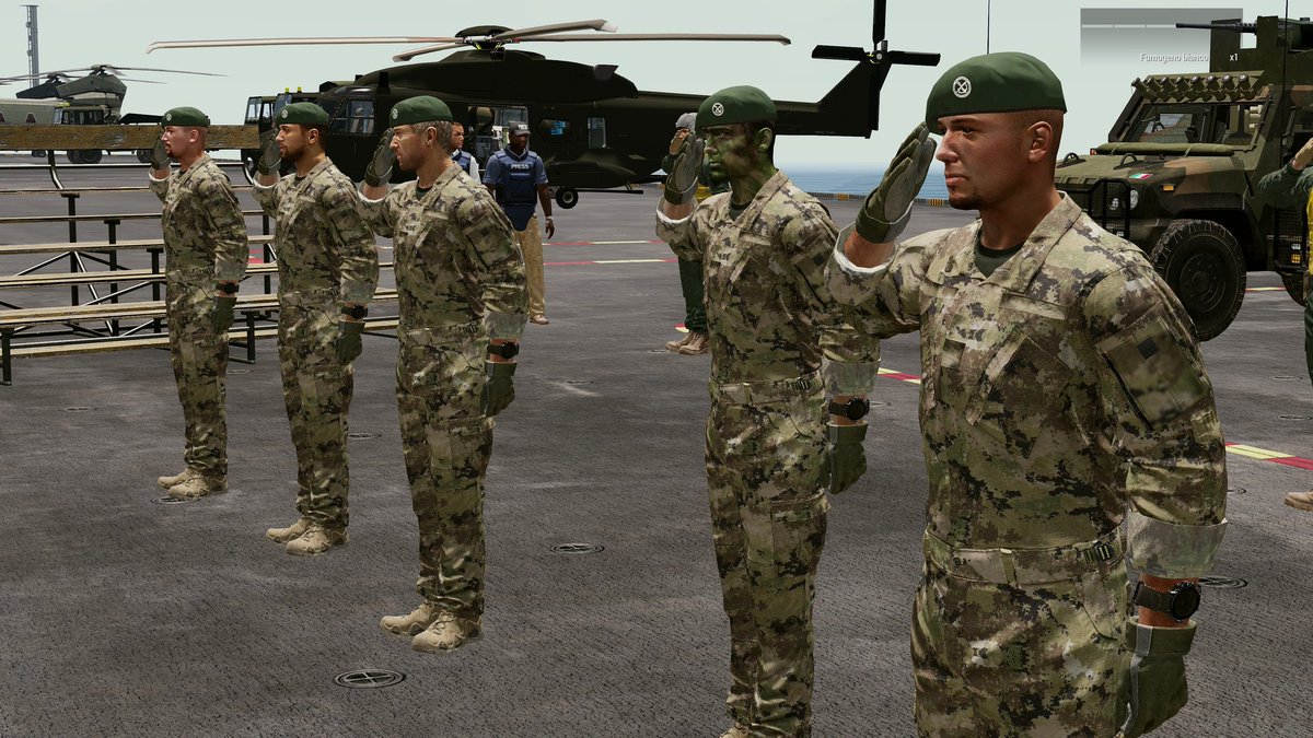 IncursoriT's tweet photo. Reclutamento 2024!
Consegna brevetti nuovi Incursori Task Force 45!
#arma3 #bohemiainteractivestudio #itf45 #milsim #arma3italy #arma3ita #arma3incursoritaskforce45 https://t.co/lTm1mKrDCG