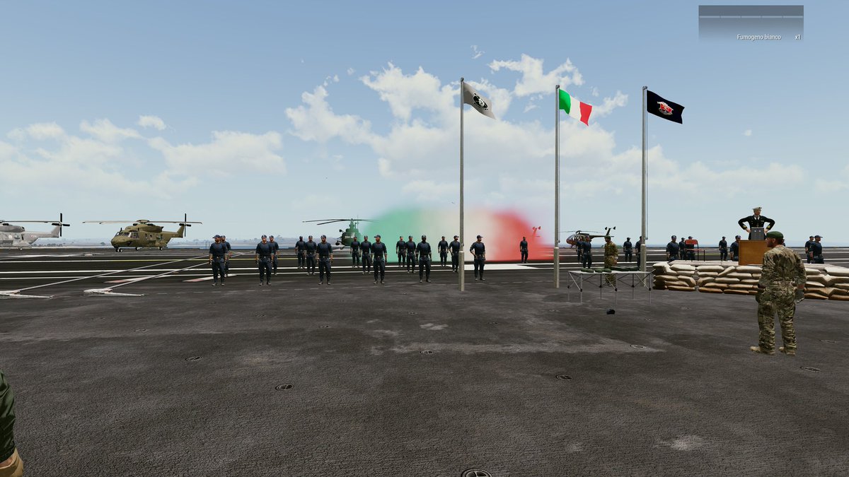 IncursoriT's tweet photo. Reclutamento 2024!
Consegna brevetti nuovi Incursori Task Force 45!
#arma3 #bohemiainteractivestudio #itf45 #milsim #arma3italy #arma3ita #arma3incursoritaskforce45 https://t.co/lTm1mKrDCG