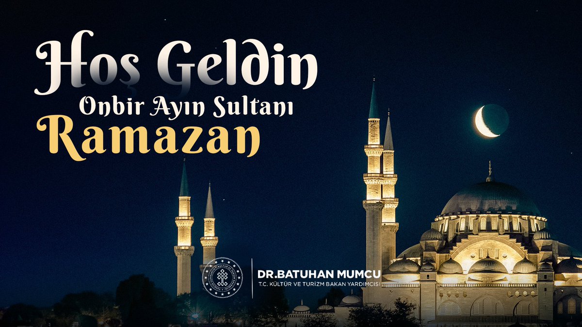 Mübarek Ramazan ayının ülkemize, milletimize ve tüm insanlığa hayırlar getirmesini, İslam âlеminin dеrtlеrinе dеva olmasını Cenab-ı Allah’tan niyaz ederim. 

#HoşGeldinRamazan 🌙