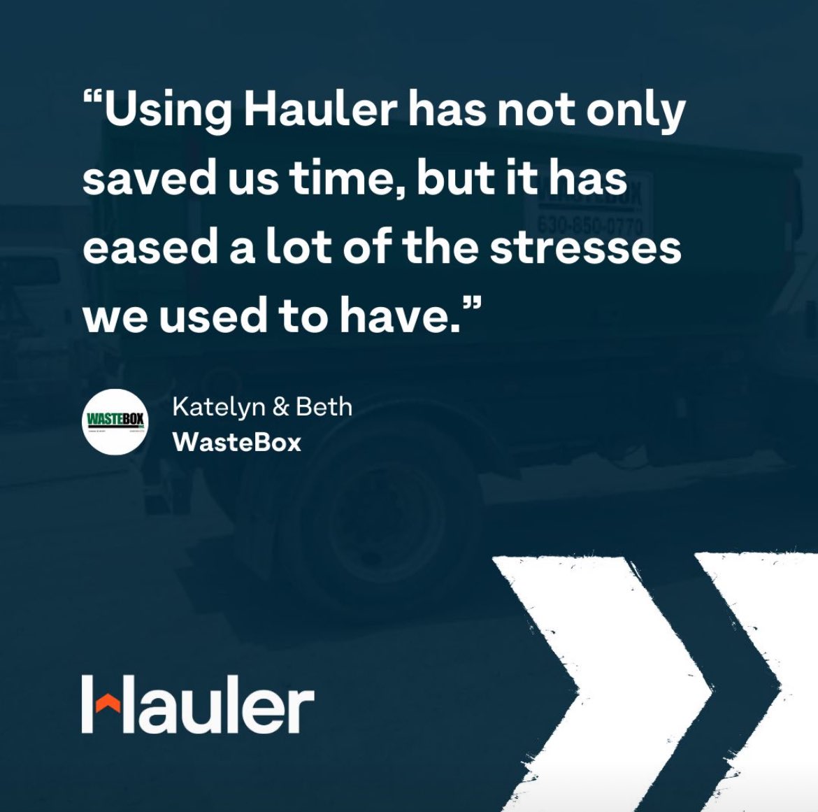 Hauler Software tweet media