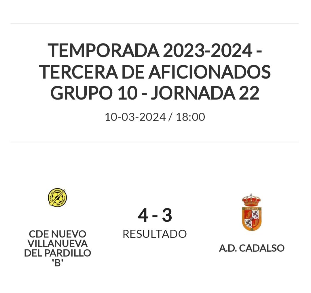 amukike's tweet photo. Se merecían esta alegría los chicos d @juankiii_16 
Partidazo del senior B del @cdepardillo q están cogiendo una experiencia tremenda esta temporada.
Enhorabuena a todos https://t.co/P6PkHzRXS7