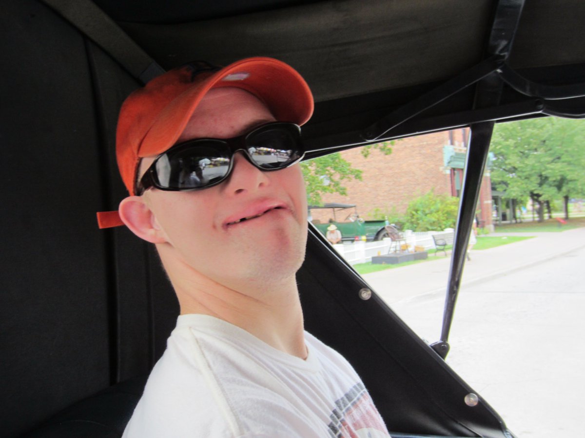 andrewsplace21's tweet photo. Anyone who thinks having a special needs child detracts from their life may be missing something.  Many special needs parents find them a great blessing that enriches your life!  #wouldntchangeathing #DownSyndrome #developmentdisabilitiesmonth https://t.co/LvURfEpa2q