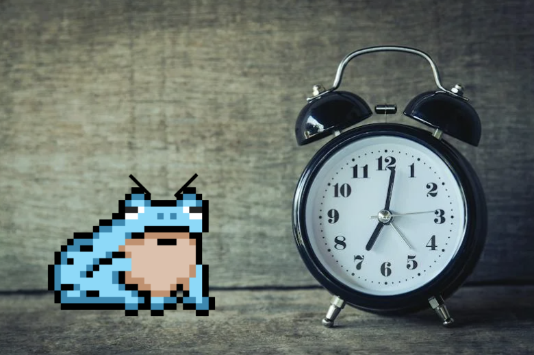 RogueToads's tweet photo. Good news: #DaylightSavingsTime doesn't exist in the digital swamp where exclusive Rogue Toads NFTs live. Your pad awaits! 🐸👑 #RogueToads #NFTdrop #SwampVibes https://t.co/XULCt5h4et