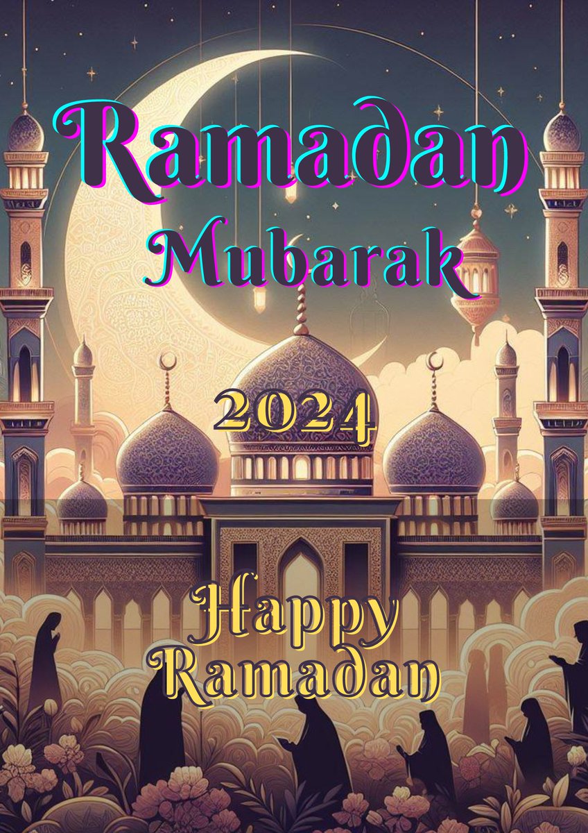 Ramadan Mubarak all the Muslims and anyone else wanting to take part in the fasting, wishing you a blessed🙏month of #Ramadan