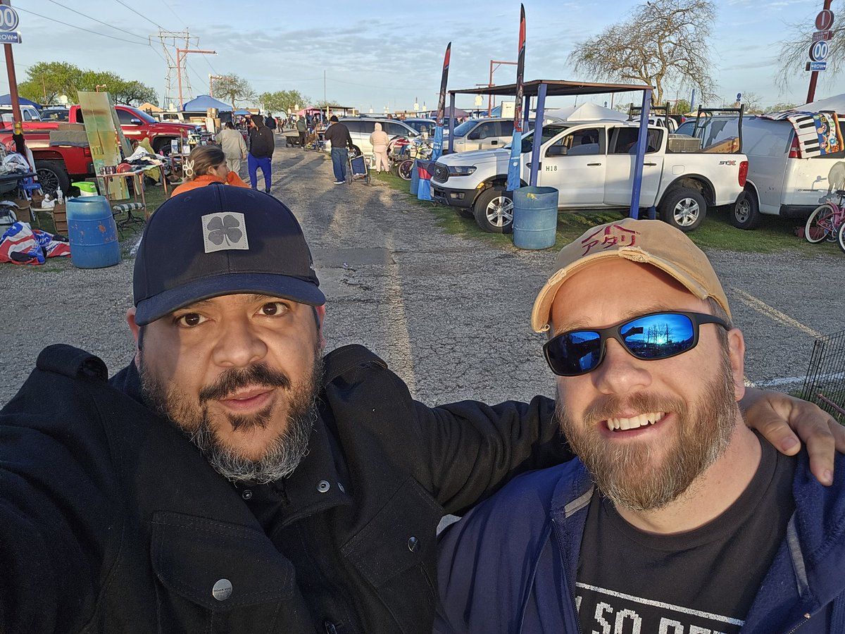 Had a blast this morning at Missions flea market in San Antonio with my awesome buddy <a href="/Edt1138/">Classic Gaming Enthusiast</a>