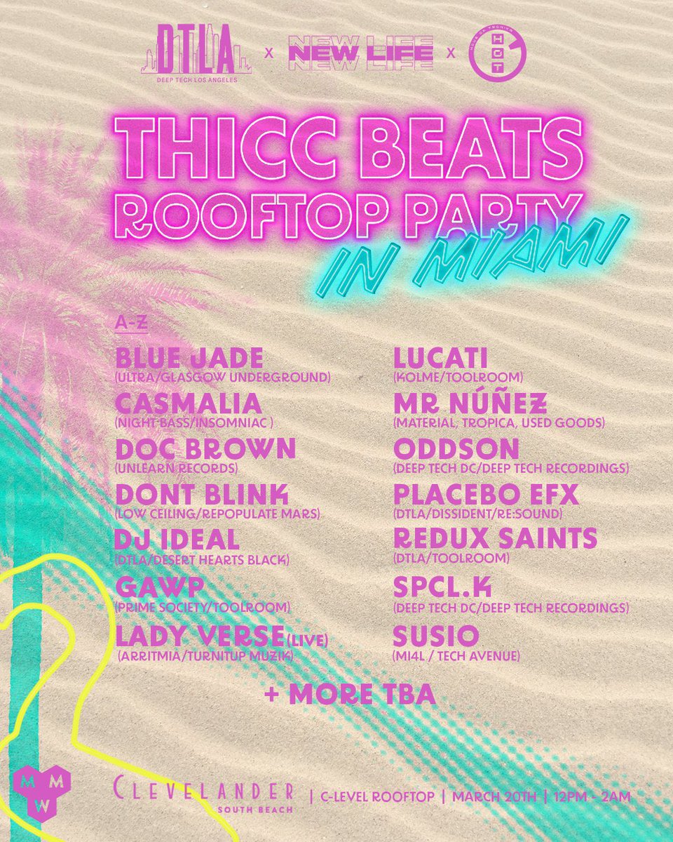 DannerMusic's tweet image. Made a mix for @DeepTechLA @newlifesounds #mmw2024 #thiccbeatsrooftopparty #djmixcompetition  you can peep it at  on.soundcloud.com/8MWL5x67Vet4NU…