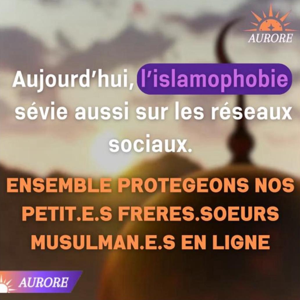 🔴 En cette journée internationale contre l’islamophobie, écrivons une nouvelle page de notre Histoire.

✅ Ensemble protégeons nos frères.soeurs musulman.e.s en ligne dès le plus jeune âge !

#PrixBadinterPE