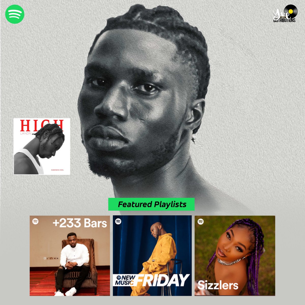 YveDigital's tweet photo. We are happy to welcome you @Mariokingxxxl to the family. Let’s fly from here ! 
New Ep #HighLadn is Out Now and available on all Dsps.
#Yve💽 https://t.co/6oCunBNQee