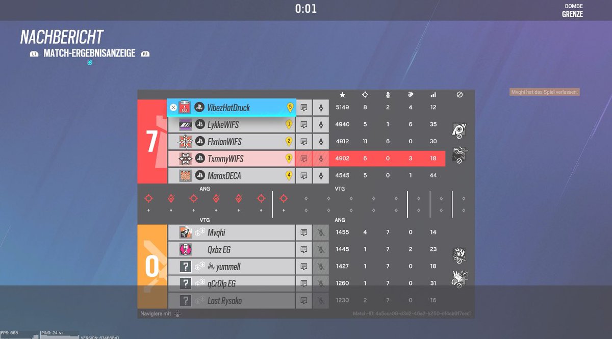 Cross League vs Orgless 
GG