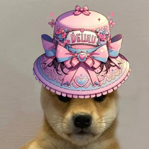 2sigmasA's tweet photo. THE HAT STAYS ON $WIF $DELULU https://t.co/Qg1Ljidike