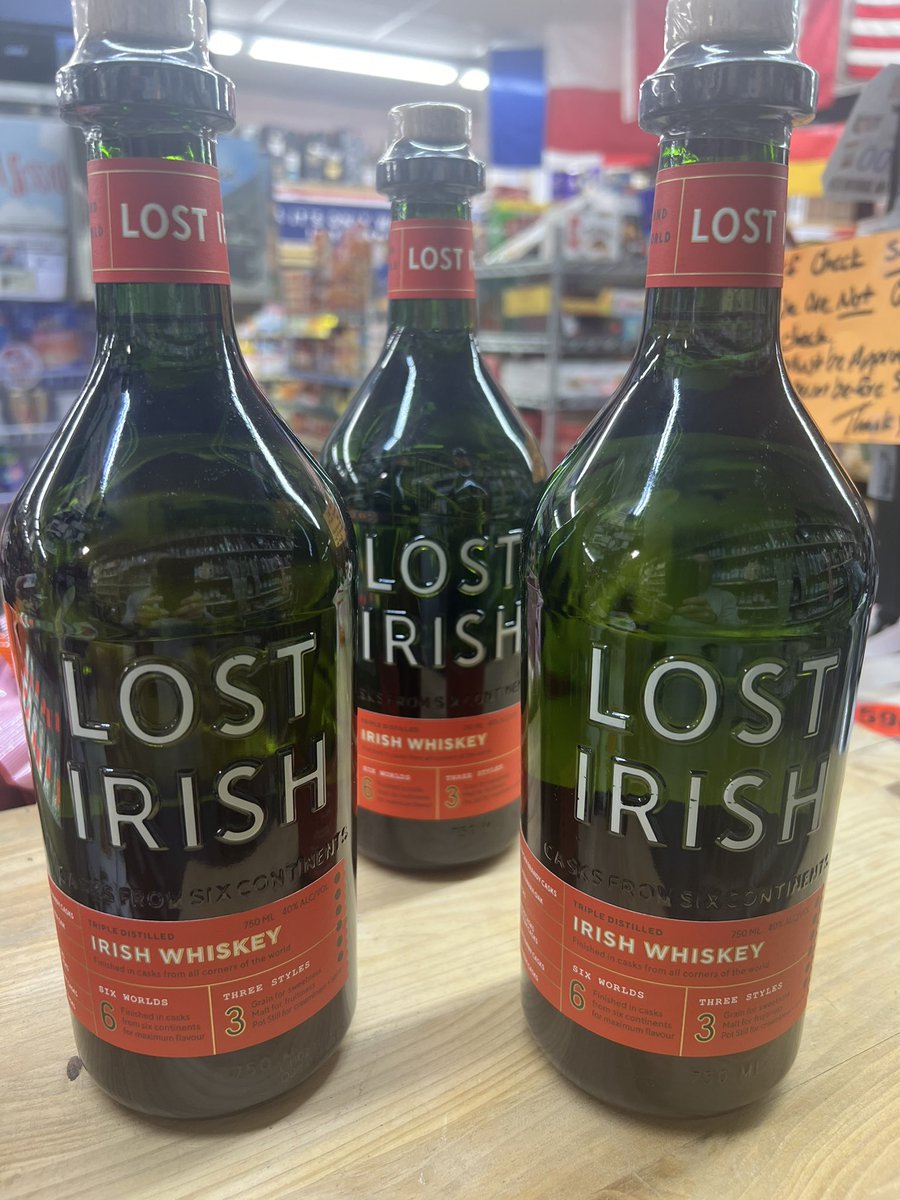 StoreMikes's tweet image. New #lost #irish @lostirishwhiskey #whisky in!