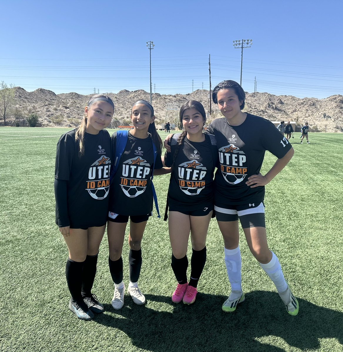 Thank you @UTEPSoccer for a fun, competitive ID Camp! Great learning experience for our HS players! #picksup #vamosfoxes