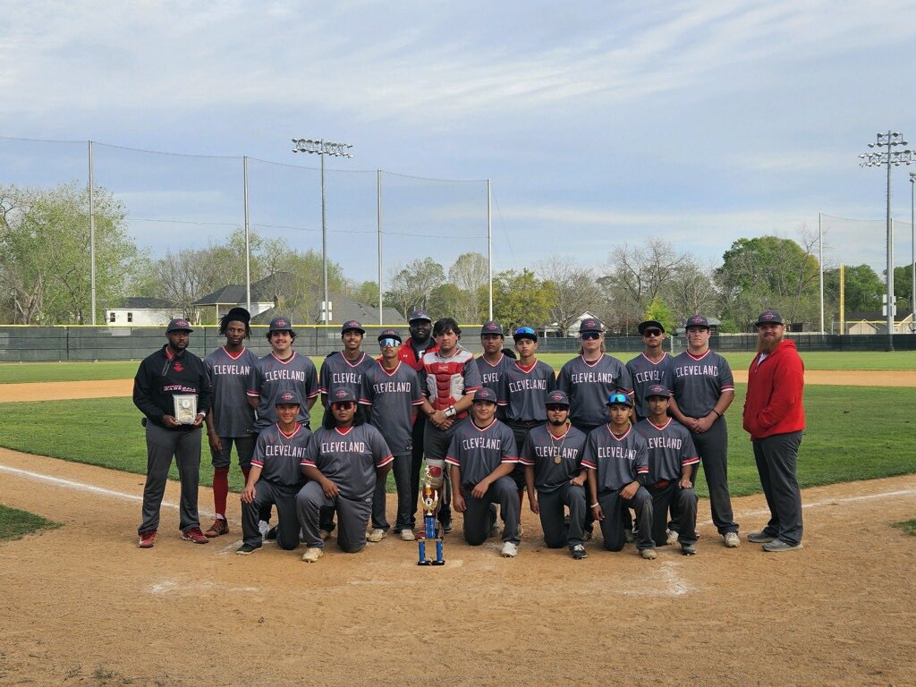 After 3 days of Baseball your Indians are now the two time reigning Champions   of the Houston Astros Bob Watson Classic. Great job Men!