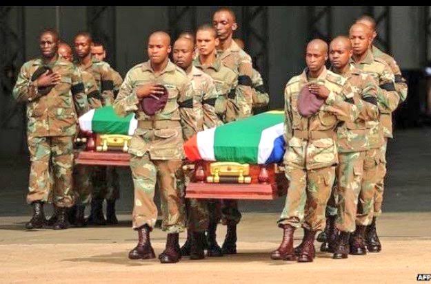 Did anyone see our so-called Commander in Chief receive the bodies of the soldiers that he sent to their death with no helicopter support in the DRC, or was he too busy electioneering to care??
