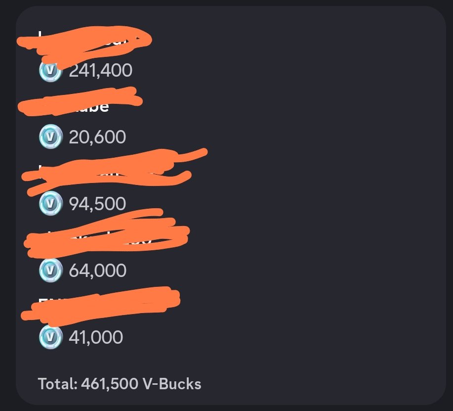 Have 461.500 VBucks 

Like this tweet if you want me to add you!

$BLOCK