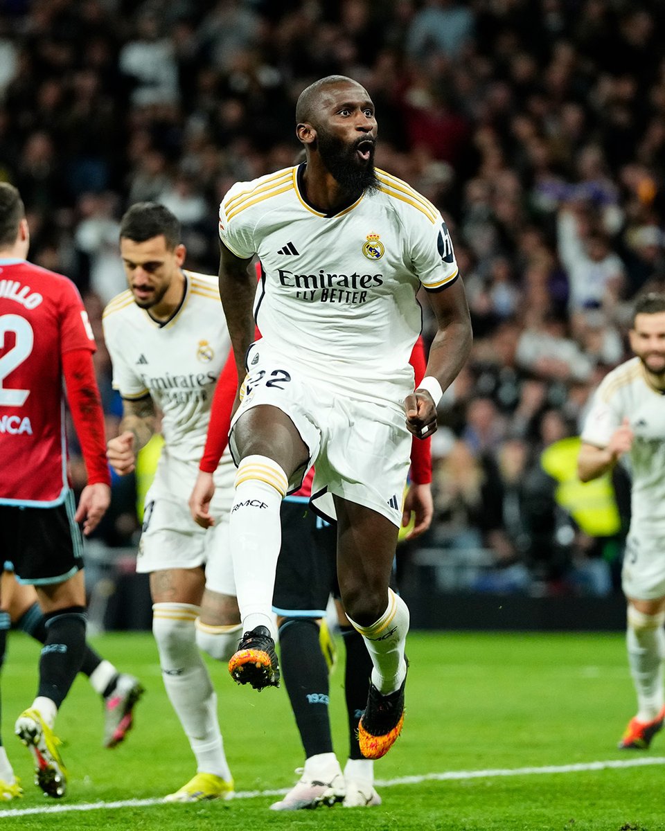 💥 <a href="/ToniRuediger/">Antonio Rüdiger</a> 💥
#RealMadridCelta