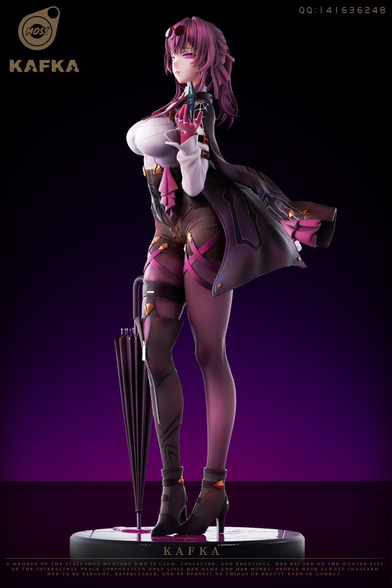 Hobbyfiguras's tweet photo. MOSS Studio abre reservas de la figura 1/6 sin licencia disponible en dos versiones, dedicada a la oculta Cazadora de Estelaron, Kafka, uno de los personajes del videojuego gacha 'Honkai: Star Rail'.

🔞 ¡Resérvala en https://t.co/fydAZddsx4!

📅 Q4 2024

💶 262.57 ~ 309.62 € https://t.co/hxZOAYxRoi