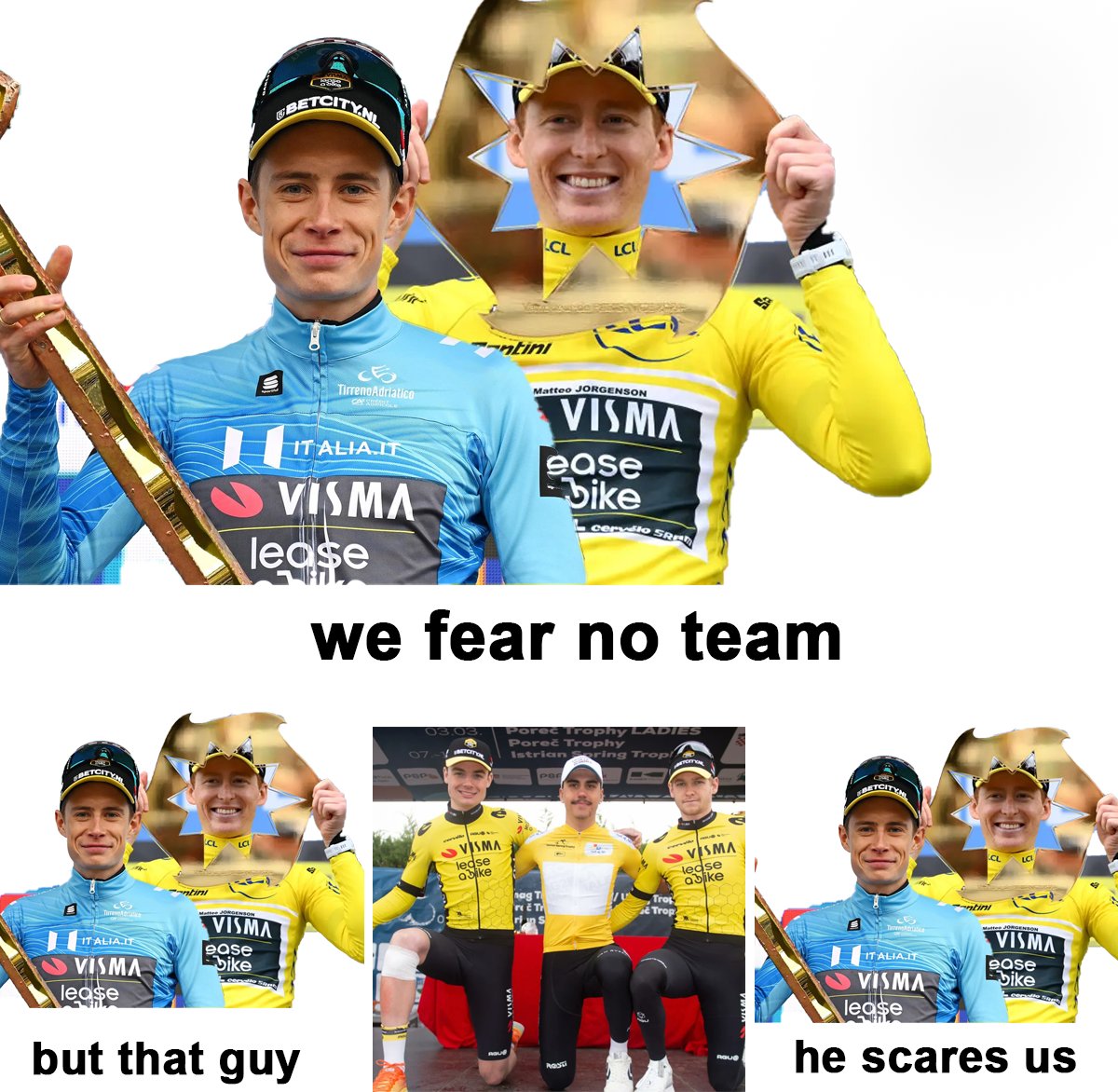 All aboard Noa Isidore hype train 🚂

the only man to beat visma in GC this week