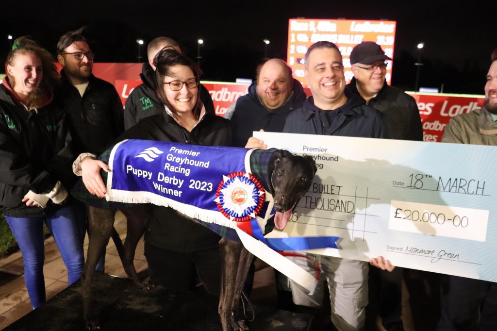 🏆 Greyhound Tipping Competition 🏆 Monmore Puppy Derby Ante-Post selection to be made for the competition. Would include all races from the Monmore Puppy Derby & all races on the final card. Points based scoring system. £20 entry with 20% of all entry fees going to…