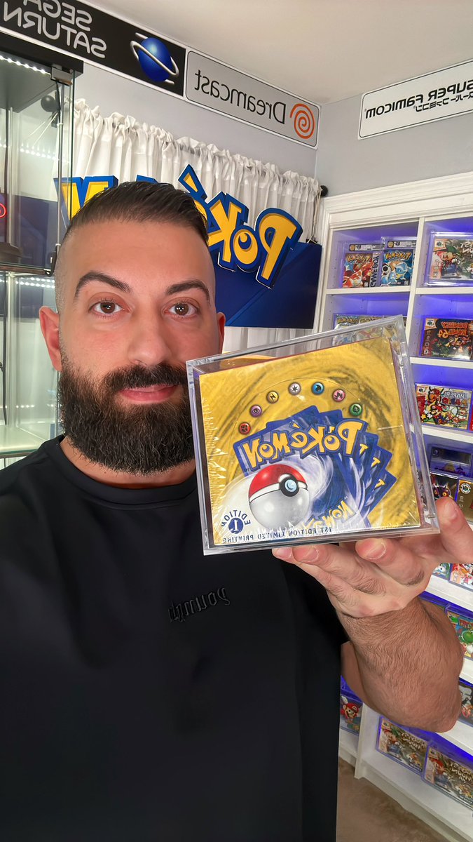 Opening The $200,000 1st Edition Base box of @Pokemon Cards Live on @YouTube Today!!! Watch here youtube.com/live/EJcWaAnsv…