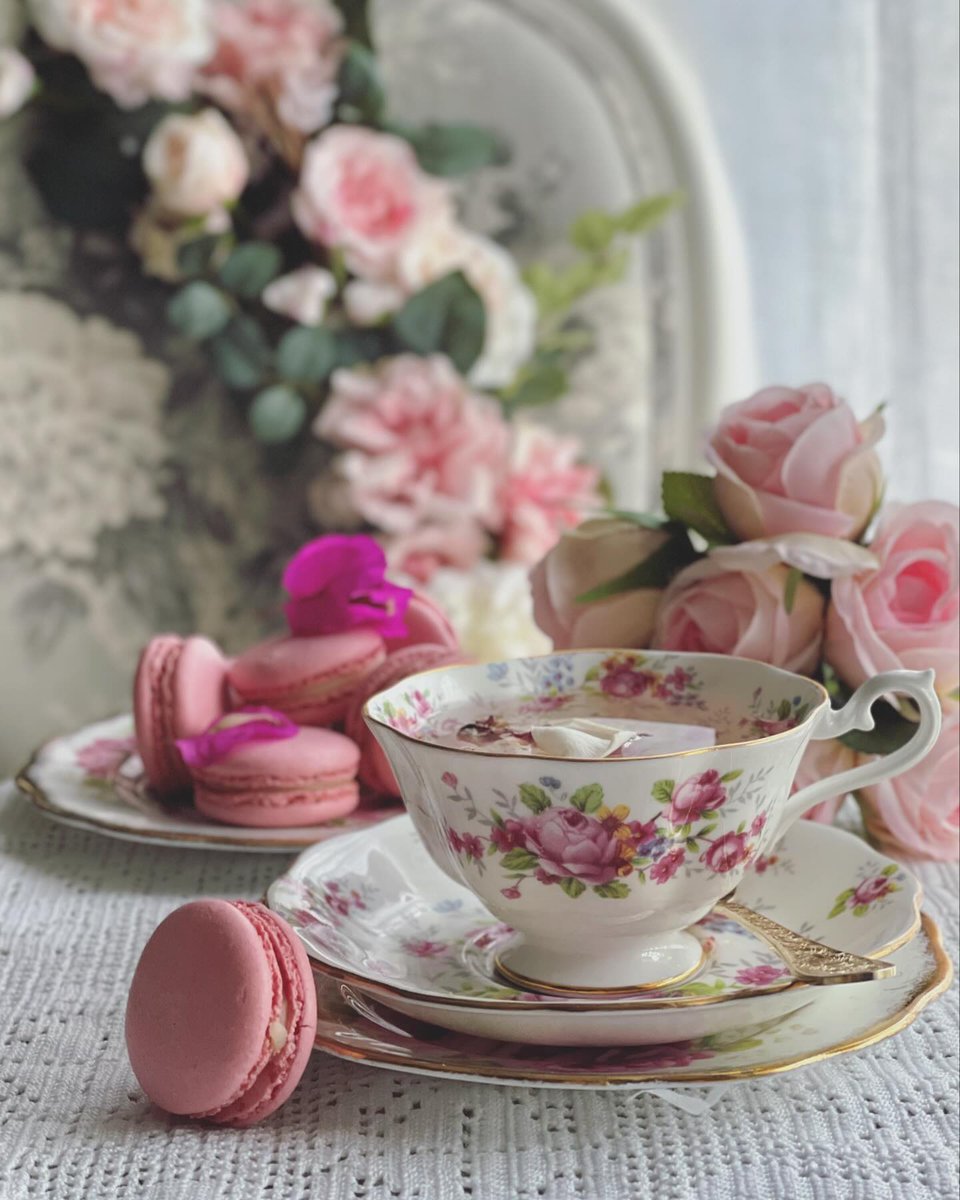 TeaTimeMag's tweet photo. “The spirit of the tea beverage is one of peace, comfort, and refinement.”―Arthur Gray

📷: antonella.bakeandhome https://t.co/q1T9fg9ooo