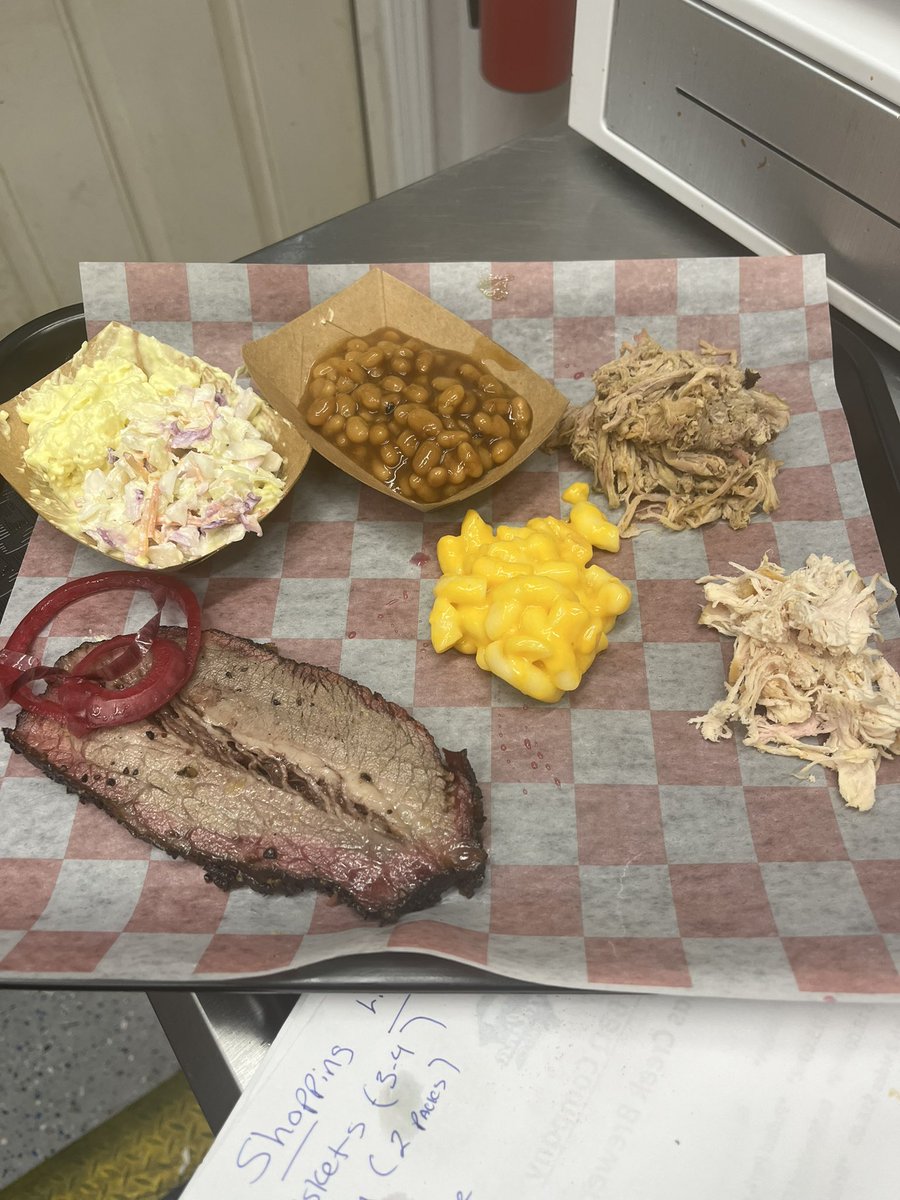 TheSCBBQCo's tweet photo. Quality control check https://t.co/9GI9PhBnK9