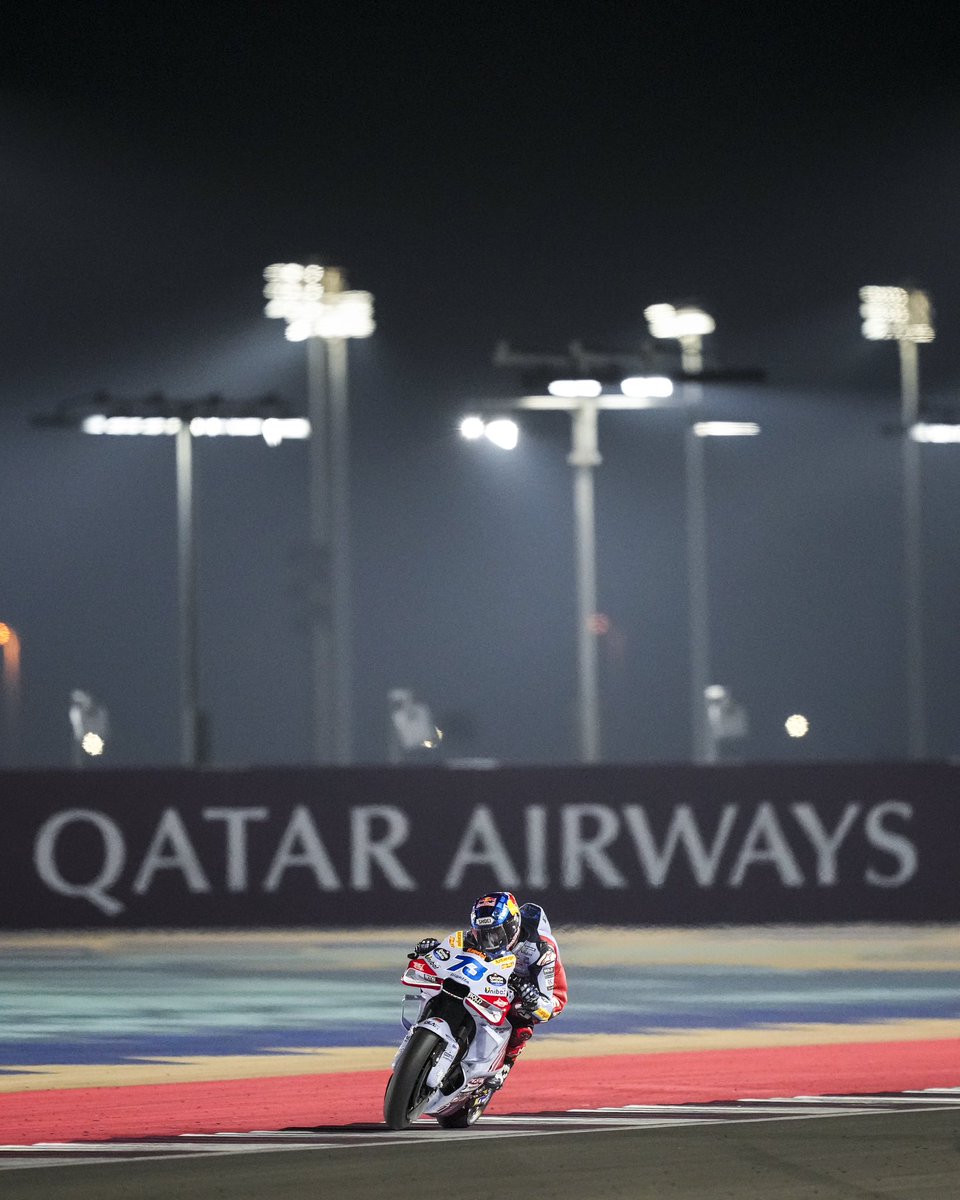 P6! Finde sólido con una carrera de mucha gestión hasta el final dando el máximo! #Alex73 #QatarGP