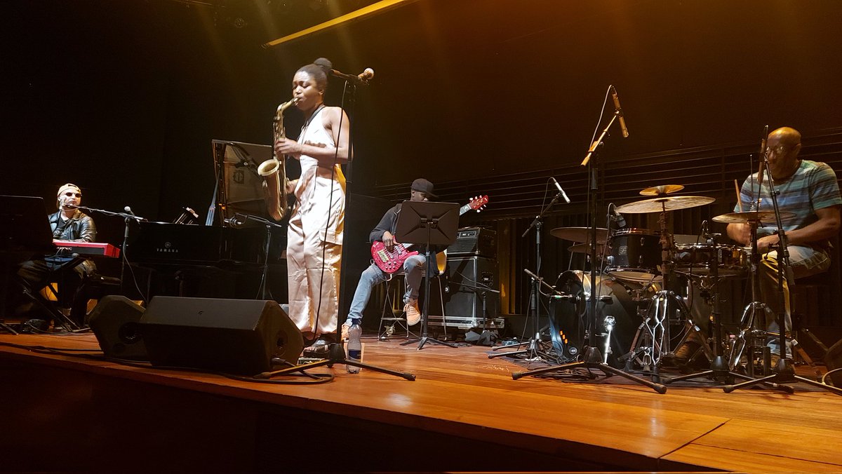 Awesome concert by @Camilla_sax and band in Barcelona tonight!