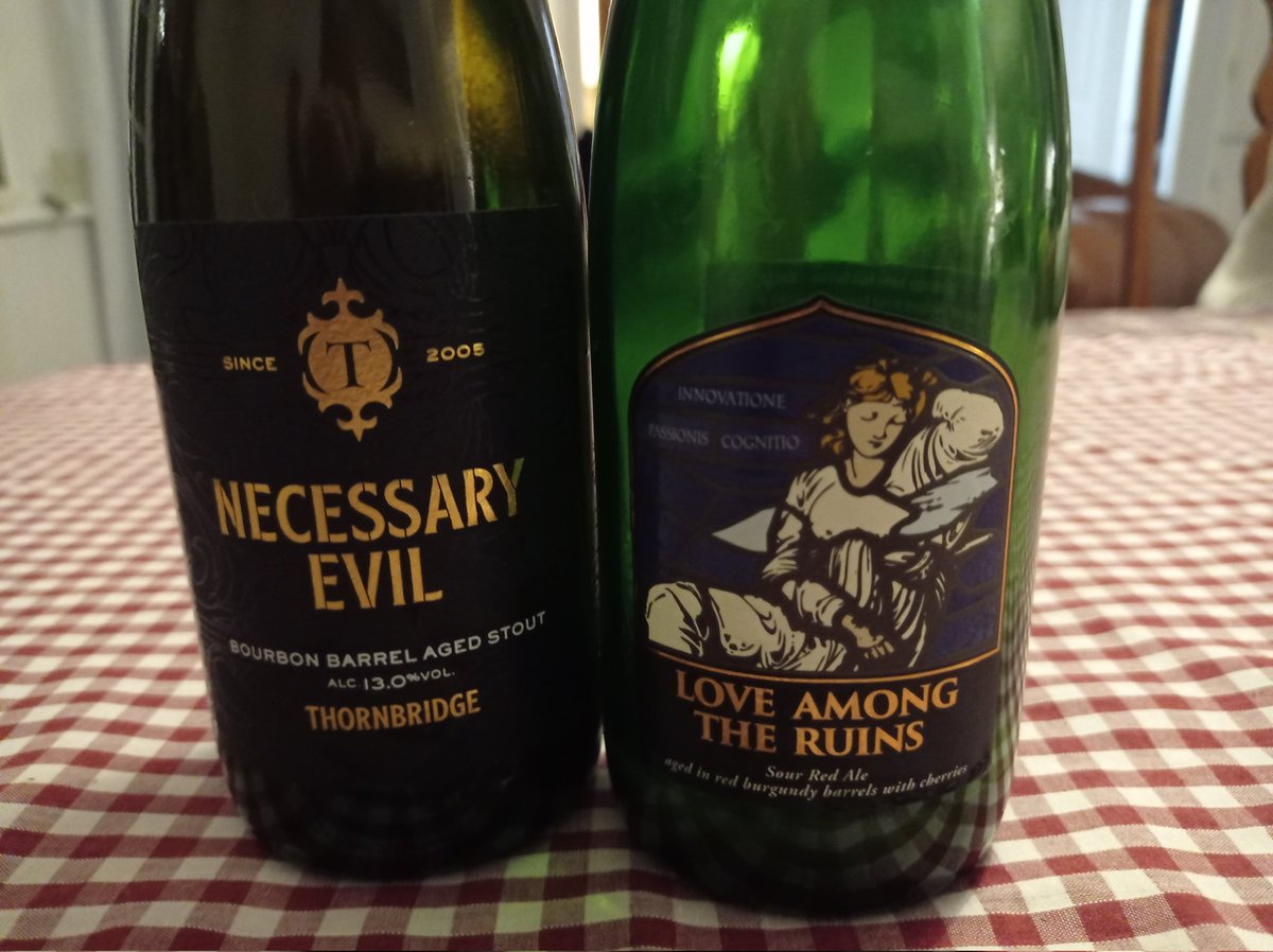 Bristol Hoppers (@bristolhoppers) on Twitter photo Raided the cupboard for something special to take to mum for Mother's Day with a selection of cheese we bought from <a href="/Cheeseconnectio/">Cheese Connection</a> .
If anyone has a 2018 vintage of <a href="/thornbridge/">Thornbridge Brewery</a> Love Among The Ruins in their cupboard, I'd say now is a great time to drink it 😋 Raided the cupboard for something special to take to mum for Mother's Day with a selection of cheese we bought from <a href="/Cheeseconnectio/">Cheese Connection</a> .
If anyone has a 2018 vintage of <a href="/thornbridge/">Thornbridge Brewery</a> Love Among The Ruins in their cupboard, I'd say now is a great time to drink it 😋