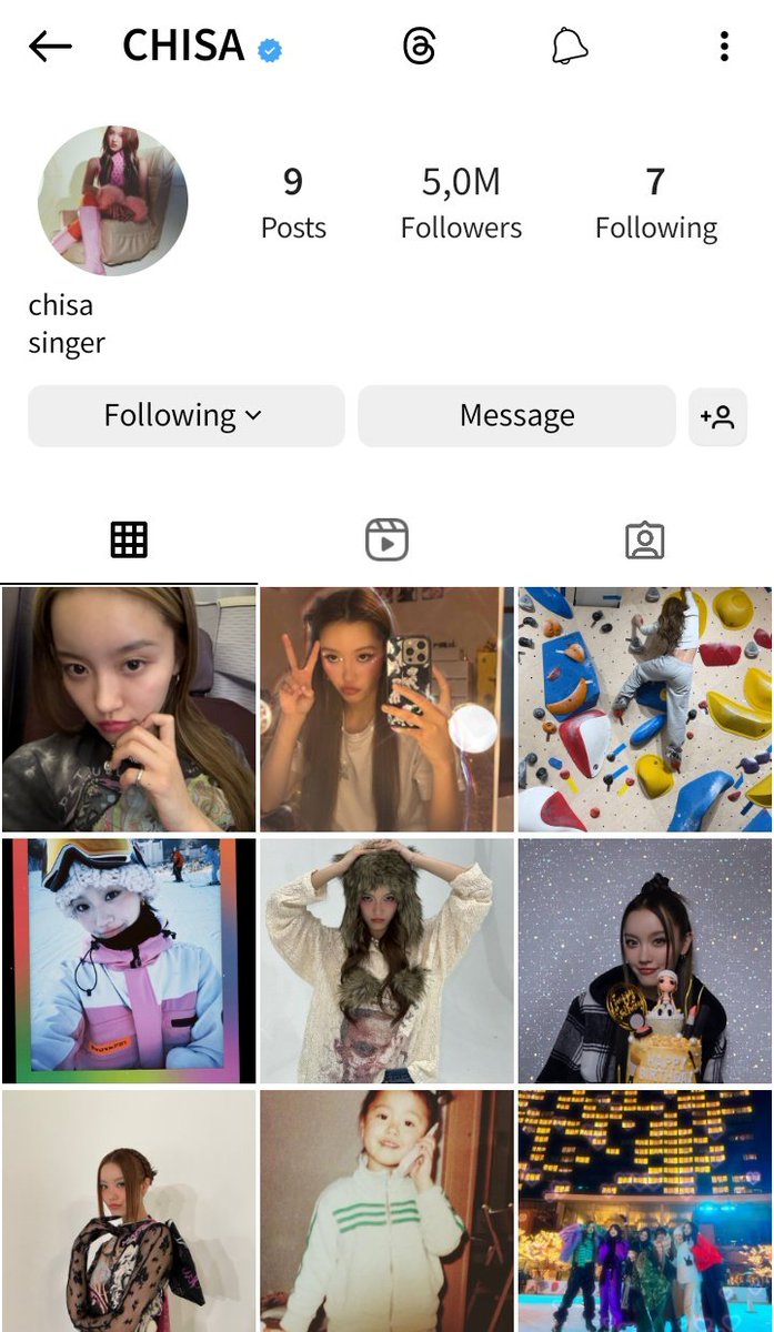XGBRASIL_'s tweet image. [#INTERAÇÃO] - Como seria o perfil pessoal da #CHISA no instagram baseado nas últimas fotos postadas no alphaz club, twitter e instagram. O que acharam?