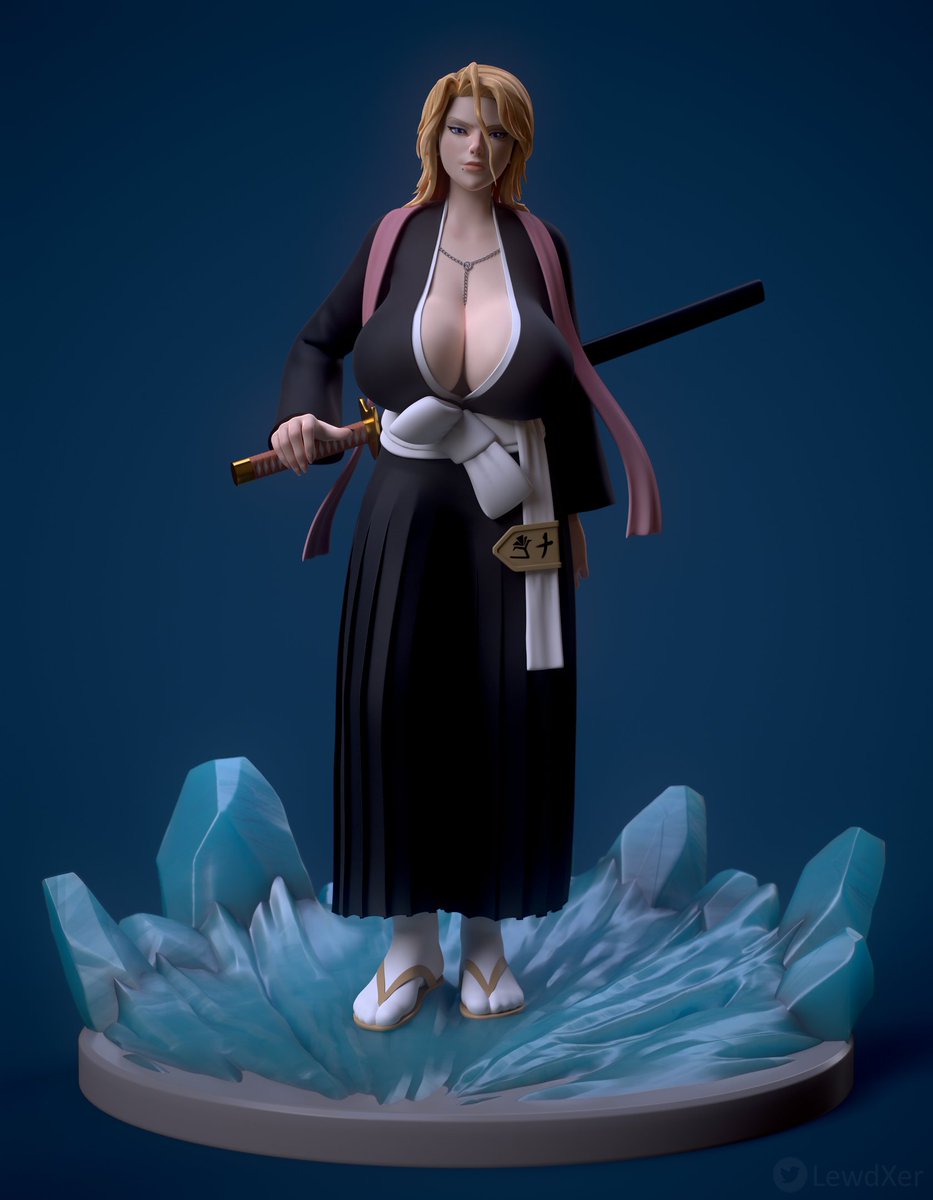 LewdXer's tweet photo. Tall slender Matsumoto Rangiku on the rocks.

#NSFW #3D #Zbrush #Bleach #Matsumoto #Rangiku https://t.co/O3aO2EIlZY