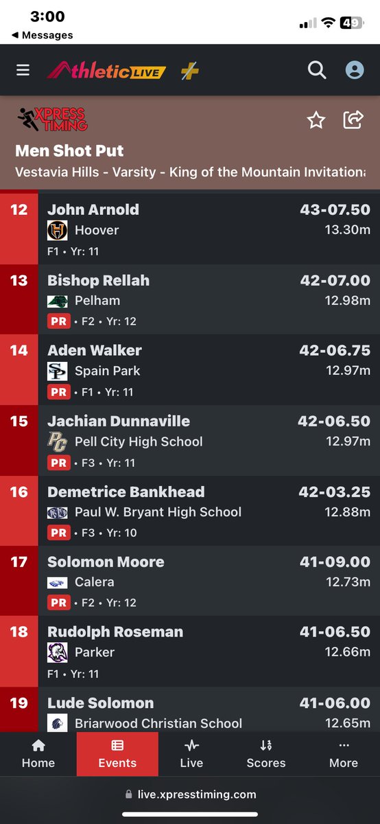 Jachian Dunnaville (@jachiandunn) on Twitter photo Breaking the Pell City high school shot put record!!! <a href="/_coach_johnson/">coachmjohnson</a> <a href="/TyBurt90/">Ty Burt</a> <a href="/PellCityFTBL/">Pell City Football</a> Breaking the Pell City high school shot put record!!! <a href="/_coach_johnson/">coachmjohnson</a> <a href="/TyBurt90/">Ty Burt</a> <a href="/PellCityFTBL/">Pell City Football</a>