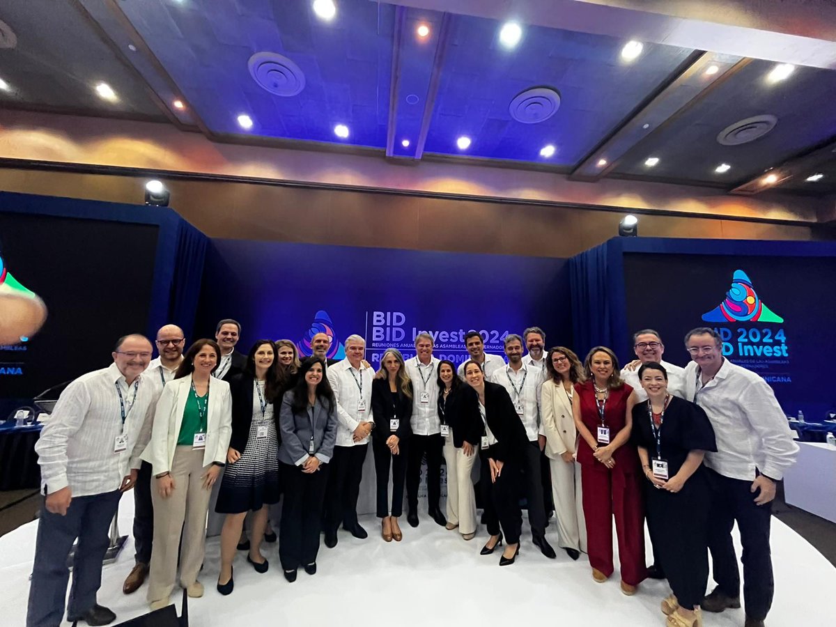 James P. Scriven (@jamespscriven) on Twitter photo The #IDBAnnualMeeting at #DominicanRepublic marks the beginning of a transformative journey that positions <a href="/BIDInvest/">BID Invest - IDB Invest</a> at the forefront of #MDB reforms. I take immense pride in the entire #IDBInvest team, whose dedication, talent and effort over the past years has made this The #IDBAnnualMeeting at #DominicanRepublic marks the beginning of a transformative journey that positions <a href="/BIDInvest/">BID Invest - IDB Invest</a> at the forefront of #MDB reforms. I take immense pride in the entire #IDBInvest team, whose dedication, talent and effort over the past years has made this