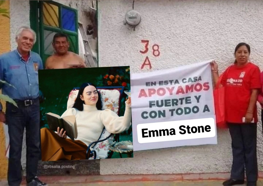 En esta casa apoyamos fuerte y con todo a Emma Stone para ganar el #Oscar a Mejor Actriz 😤😤😤