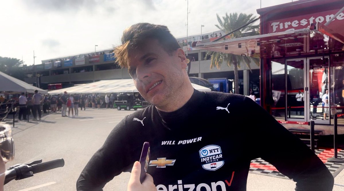 Adding @12WillPower’s opinion to one of my future videos about #F1 & #IndyCar. Always enjoy seeing him !! @GPStPete @IndyCar #GPStPete