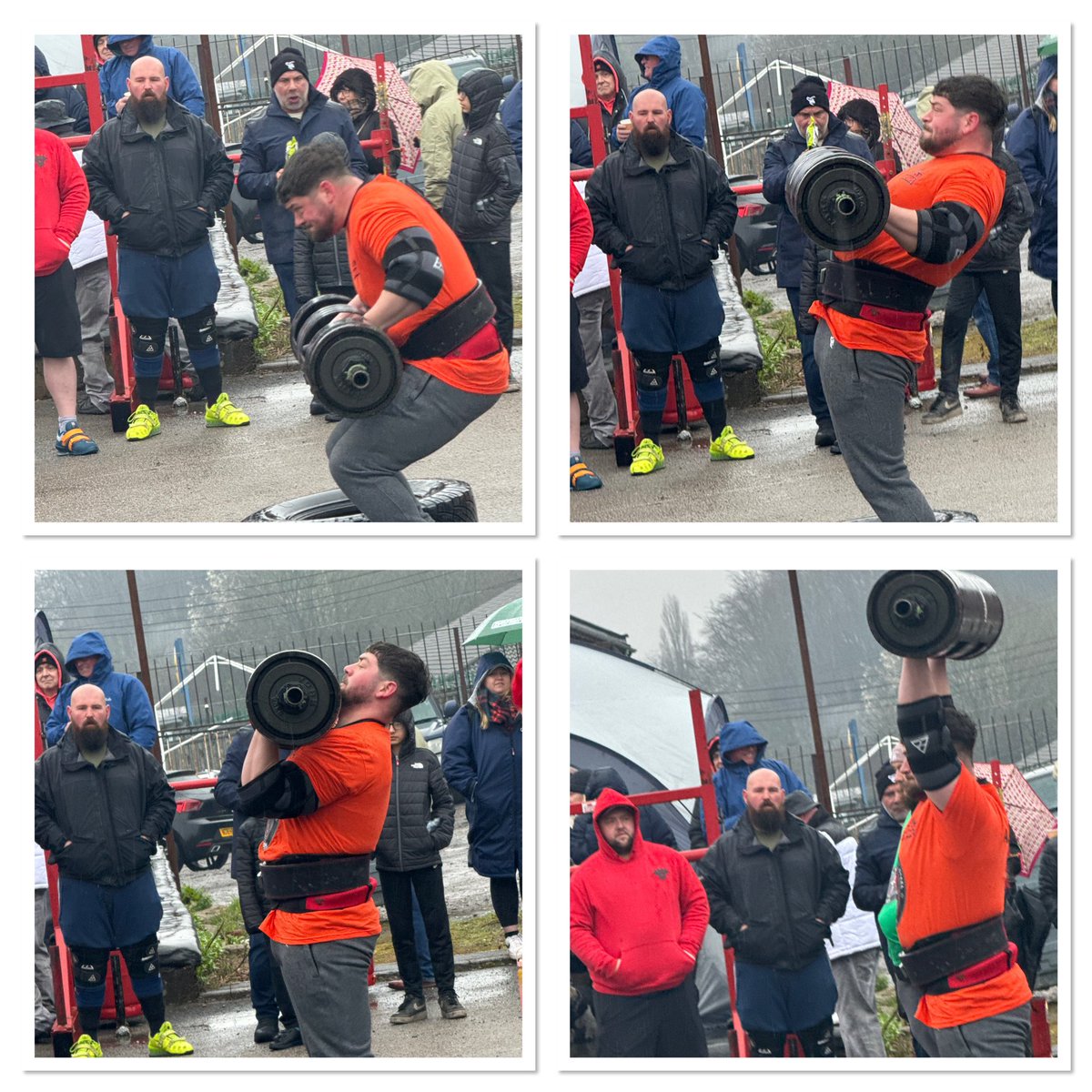 kaz021268's tweet photo. 10 days out from his big operation and @AidanSmithGK decides to follow his dreams and enter his first strongman competition. Such determination and resilience placing 2nd in deadlift and stone to shoulder, 4th in log and 5th overall against older and more experienced strongmen. https://t.co/9GSxGV8ZlX