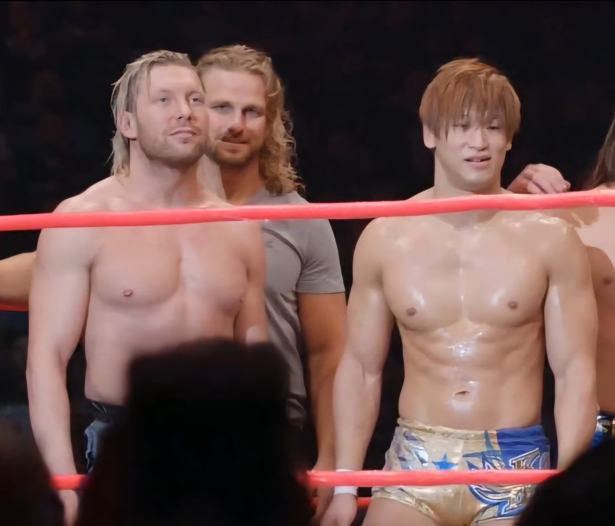 Can't wait for these three to come back and confront The new Elite !
This should be very interesting.

#AEW #KennyOmega #Ibushi #Hangman #TheElite #YoungBucks #Okada