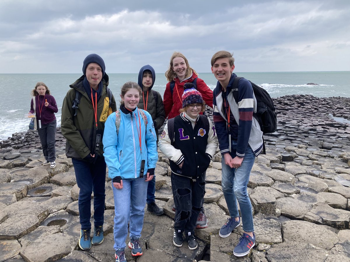 fslmfl's tweet photo. Lovely day at the Causeway on Friday with the German exchange pupils 🇩🇪🤩 https://t.co/TFd2g9pQ6j