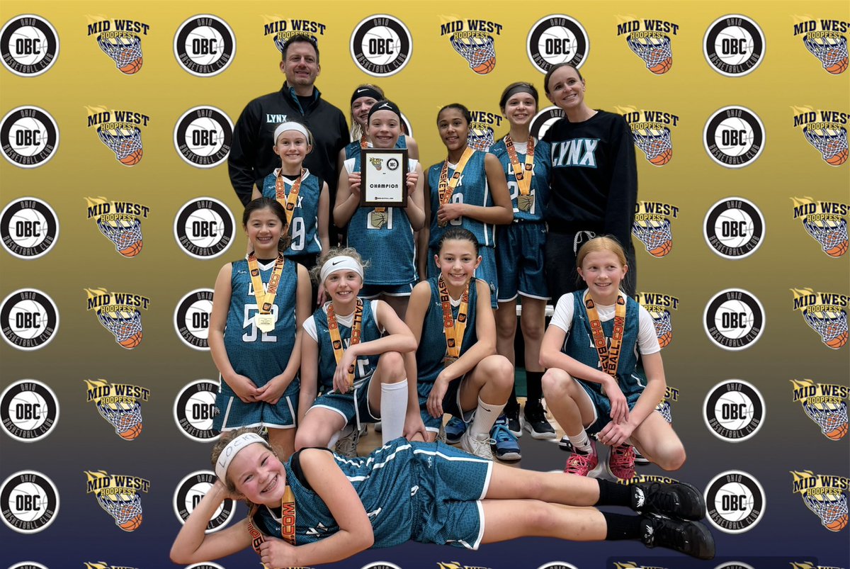 OhioBasketball.com (@ohio_basketball) on Twitter photo Midwest HoopFest/OBC Classic 
5th Grade Girls Gold Champs 
LYNX Midwest HoopFest/OBC Classic 
5th Grade Girls Gold Champs 
LYNX