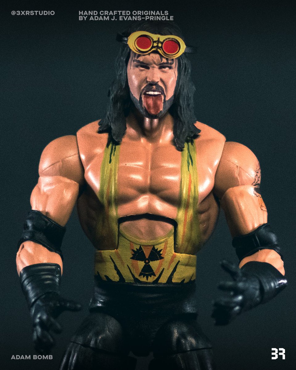 Adam Bomb, WWF, Survivor Series ‘93
#CustomWrestlingFigures @RealBryanClark