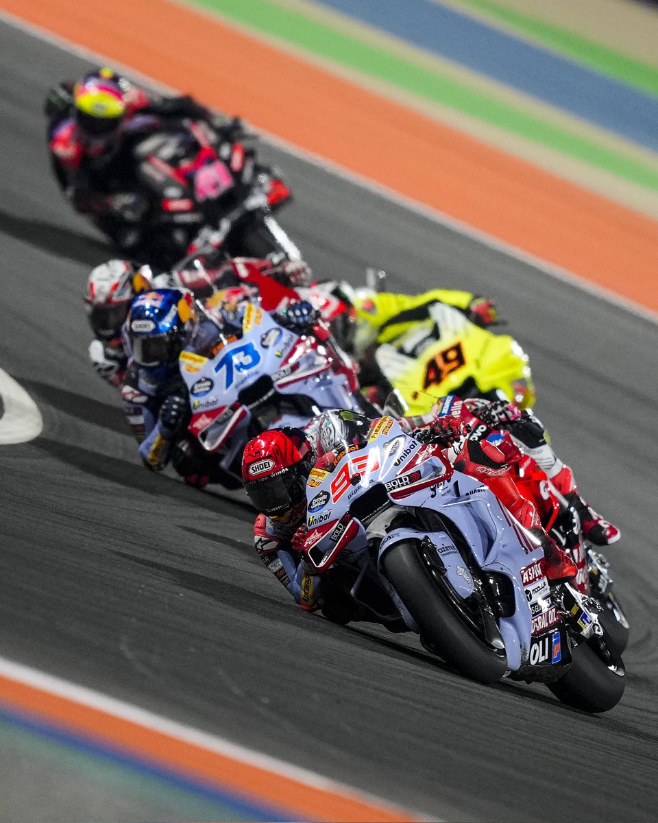 marcmarquez93's tweet photo. La primera carrera del año siempre es especial, vuelven esas mariposas que tanto echábamos de menos. El principal objetivo era hacer un fin de semana sólido y lo hemos conseguido (P.4) Gracias por todo el trabajo @gresiniracing 🤜🏼🤛🏼😁

First race of the year is always special, with those extra butterflies that we miss so much. Our main goal was to have a solid weekend and we achieved it (P.4) Thanks for all the hard work!!

#MM93 #QatarGP