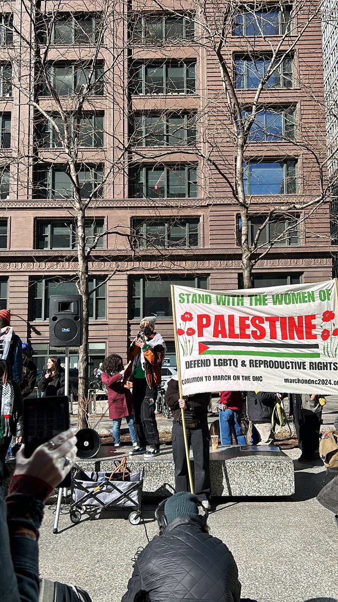 uspcn's tweet image. Bethany w @ChiAbortionFund: we are here today to not accept the liberal system of greed that puts profit over people!