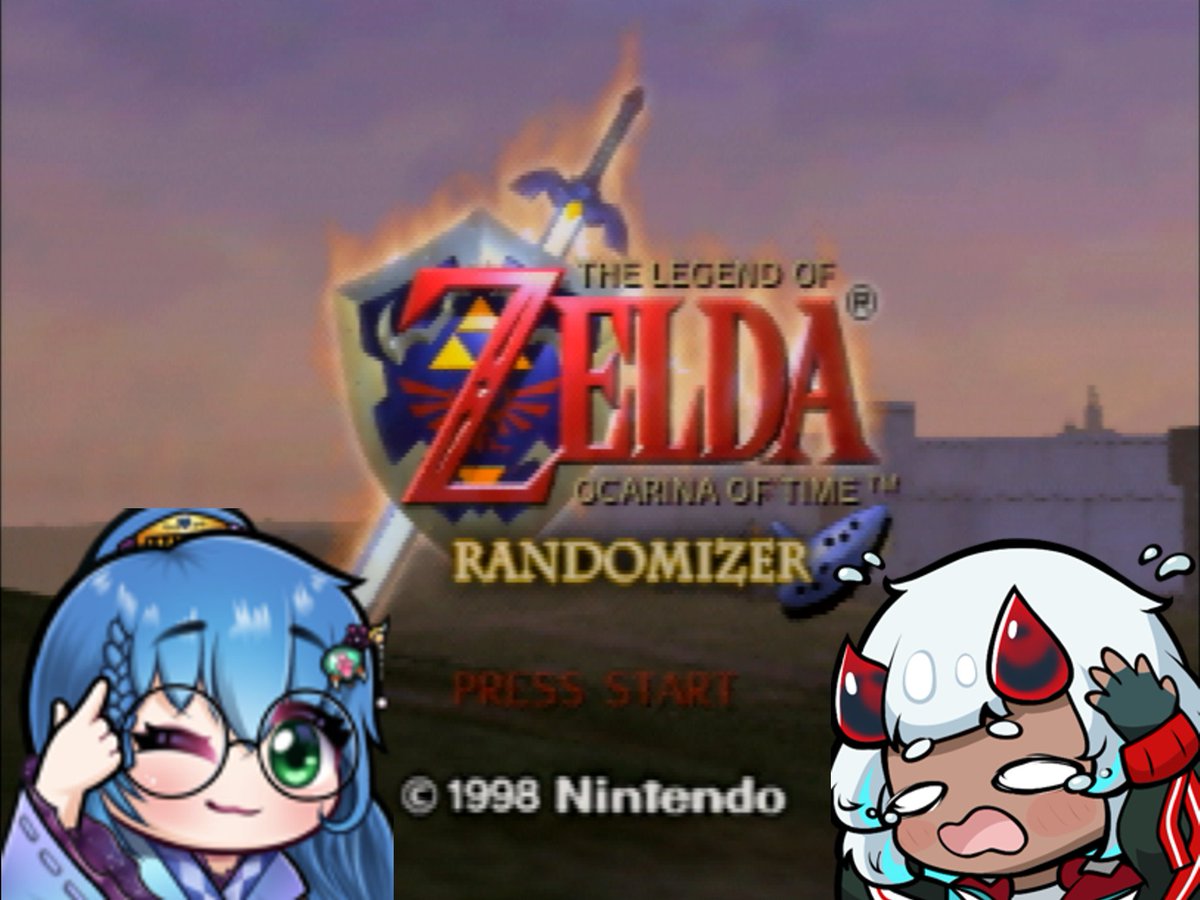 In a little over 30 minutes, I'll be running my first ever ZOOTR (Ocarina of Time Randomizer) seed! @HollywoodPhant will be teaching me and guiding me along the way making sure I don't get lost or too stressed out. See you there!