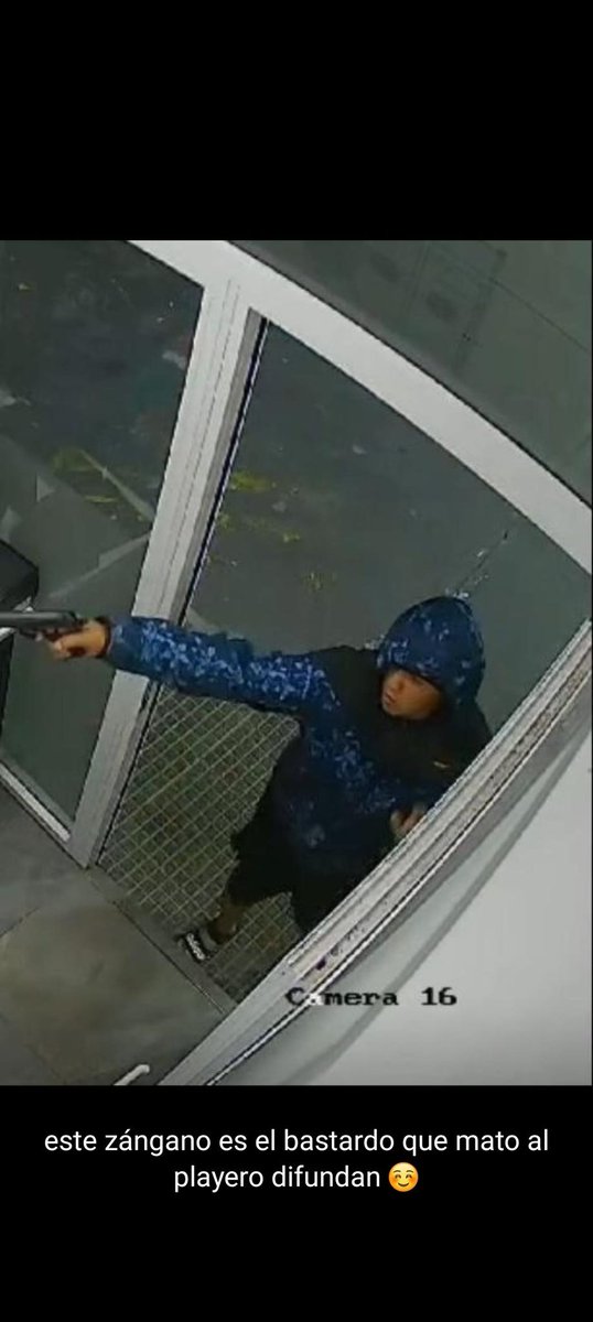 dfb_98's tweet photo. Este es el hijo de mil puta que mató a Bruno.
Estado de Sitio en Rosario YA. https://t.co/zXK2mf8blW