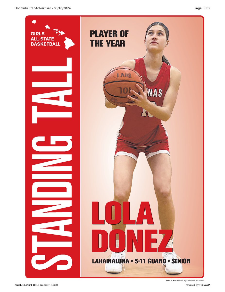 Player of the Year Lola Donez stood tall for Lahainaluna via @staradvertiser staradvertiser.com/2024/03/10/spo…